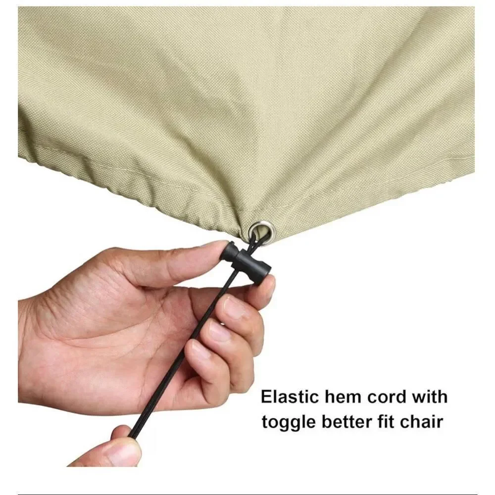 Bestalent Outdoor Chair Covers Waterproof, Lounge Deep-Seat Patio Cover
